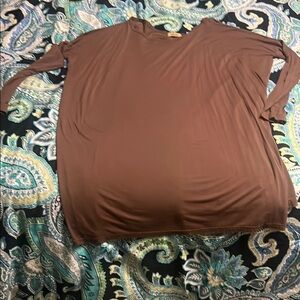Elegant Brown Women's Tunic